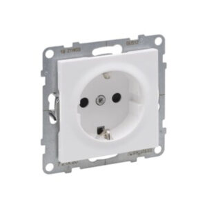 SUNO Силовая розетка 2К+З 16А 250В с з/ш.Безвинтовые зажимы.Цвет "Белый" Legrand E-PRO