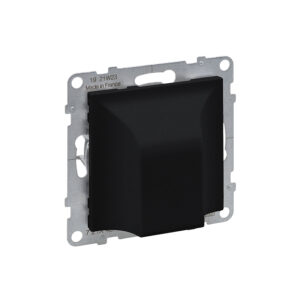 SUNO Вывод кабеля с лицевой панелью. Без клемм. Цвет "Антрацит" Legrand E-PRO