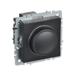 Светорег. пов-наж. 600Вт "BRITE" черный (1/80)