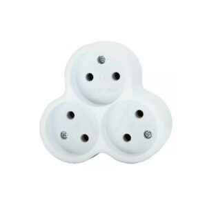 Тройник треугольный 10А UNIT (12/240)