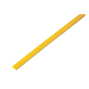 Трубка ТУТ нг 6,0/3,0мм, желтая(1м/50 шт) REXANT 20-6002