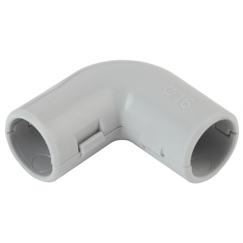 Угол 90º соед. для трубы Ø16 мм (100/1400)