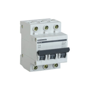 ВА47-29 (3ф)  16А GENERICA (4/48) !!!