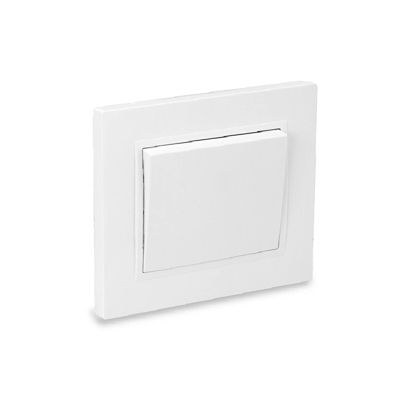 Выключатель 1кл. c/у 10А белый ELEMENT (10/200) UNIT
