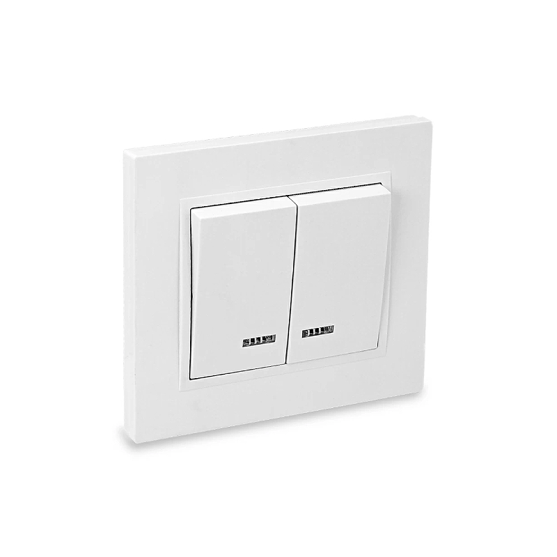 Выключатель 2кл. с инд. c/у 10А ELEMENT (10/200) UNIT