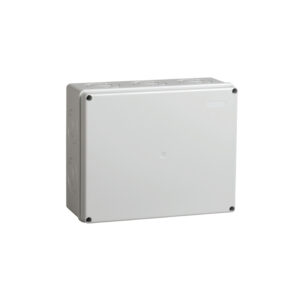 КМ41271 распаячная для о/п 240х195х90 мм IP44 (RAL7035, кабельные вводы 5 шт) IEK  E-PRO