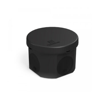 60-0110-9005 Коробка распред.70х50 (HF) Прямой монтаж. Двухкомпонентная ЧЕРНАЯ (168) Промрукав  NEW