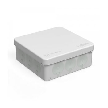 60-0303 Коробка распред.100х100х40(HF) Прямой монтаж.Двухкомпонентная (90) Промрукав NEW