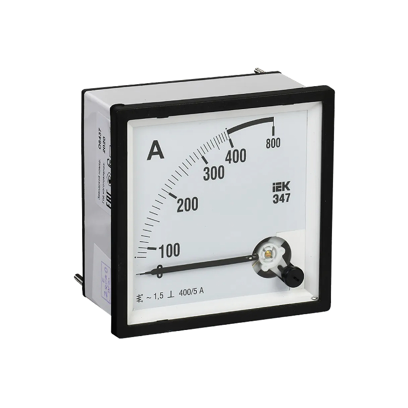 Амперметр Э47 400/5А кл. точн. 1,5 72х72 IEK (1/100)