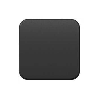 B001 Выкл 1кл о/у  10А 250B"BLANCA" антрацит BLNVA101006 (15)