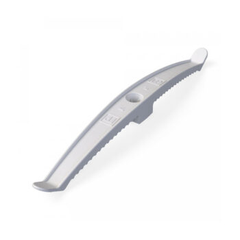 Держатель кабеля Двусторонний Прямой монтаж БЕЛЫЙ (20/120 ) Промрукав NEW