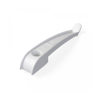 Держатель кабеля Односторонний Прямой монтаж БЕЛЫЙ (20/240 ) Промрукав NEW