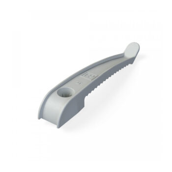 Держатель кабеля Односторонний Прямой монтаж СЕРЫЙ (20/240 ) Промрукав NEW