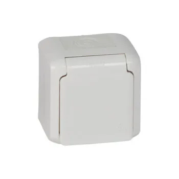 Forix Розетка 2К+З шт IP44 БЕЛ Legrand E-PRO