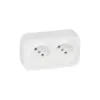 Forix Розетка 2X2К без шт БЕЛ Legrand E-PRO