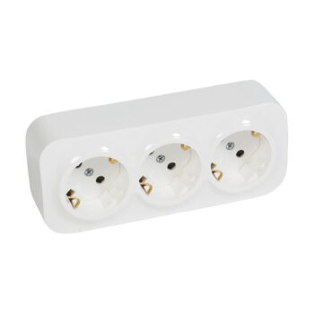 Forix Розетка 3X2К+З шт БЕЛ Legrand E-PRO