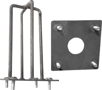 Фундамент под опору освещения 2-3м ЗФ-12/4/К130-0,3