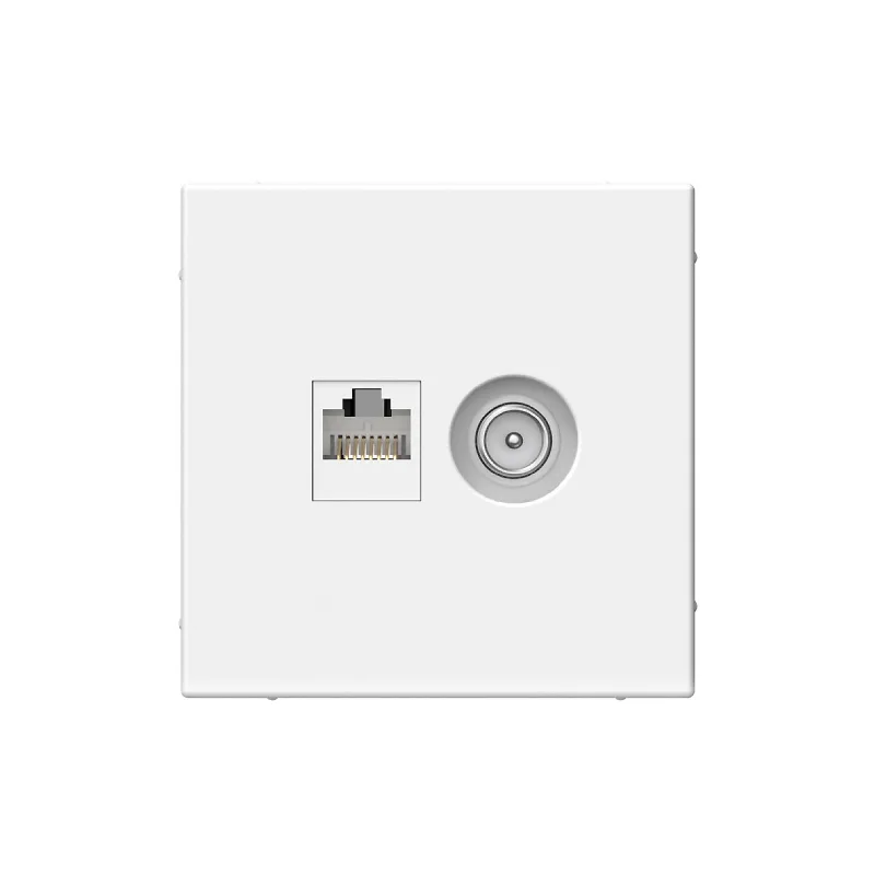 G071 Роз. 2-ная TV комп. RJ45 5Е "ARTGALLERY" лотос GAL1389 (5)