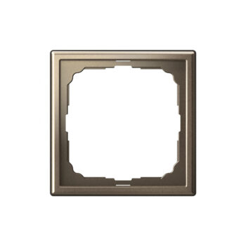 G138 Рамка 1-ная "ARTGALLERY" мокко GAL0601 (20)