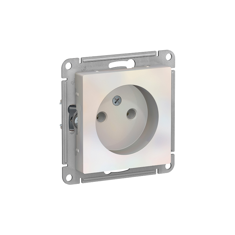 G3988 Роз. без з/к без с/ш 16А б/рамки "ATLAS" жемчуг ATN441 (10) NEW