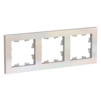 G407 Рамка 3-ная "ATLAS" жемчуг ATN403 (15)