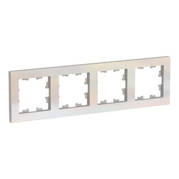G408 Рамка 4-ная "ATLAS" жемчуг ATN404 (15)