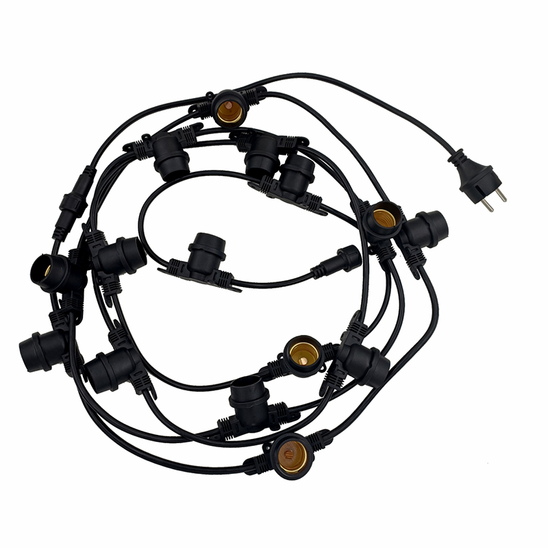 Гирлянда BELT 5M 15патр. E27 IP54 MEGALIGHT (лампы приобретаются отдельно) NEW (8)