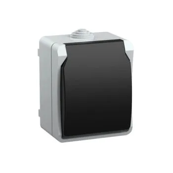 I32 Роз з/к о/у серый IP54 ФОРС IEK РСб20-3-ФСр (10/100)
