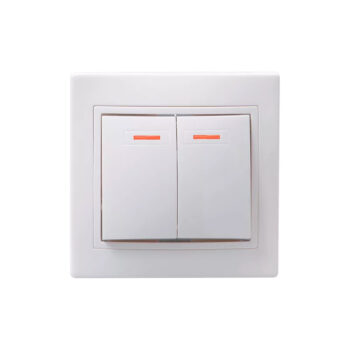 I4  выкл. 2кл. с инд.10А КВАРТА ВС 10-2-1-КБ (200)