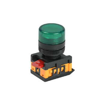 Индикатор AL-22TE Ø22мм (зеленый неон) IEK (10/300)