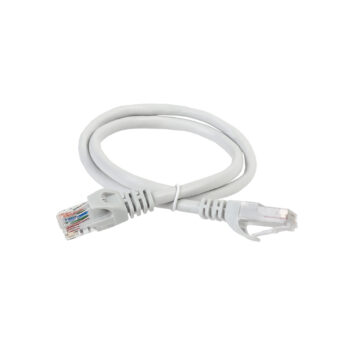 ITK Коммутационный шнур кат. 6 UTP PVC 10м серый IEK  E-PRO