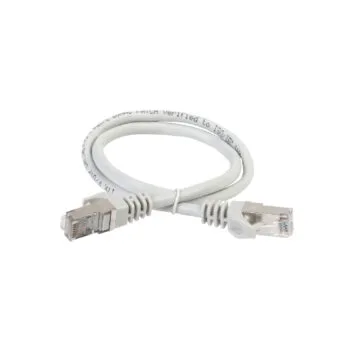ITK Коммутационный шнур (патч-корд), кат.5Е FTP, 1м, серый IEK  E-PRO