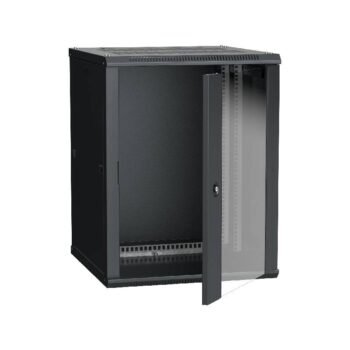 ITK Шкаф LINEA W 12U 600x600 мм дверь стекло, RAL9005 IEK  E-PRO