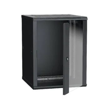 ITK Шкаф LINEA W 12U 600x600 мм дверь стекло, RAL9005 IEK  E-PRO