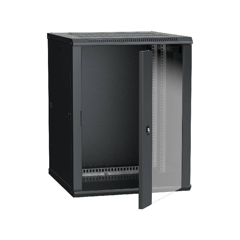 ITK Шкаф LINEA W 12U 600x600 мм дверь стекло, RAL9005 IEK  E-PRO