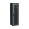 ITK Шкаф сетевой 19" LINEA N 42U 600х800 мм перфорированная передняя дверь черный IEK  E-PRO