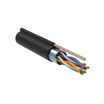 ITK Витая пара F/UTP кат.5E 4х2х24AWG LDPE трос 1,2мм (305м) IEK  E-PRO