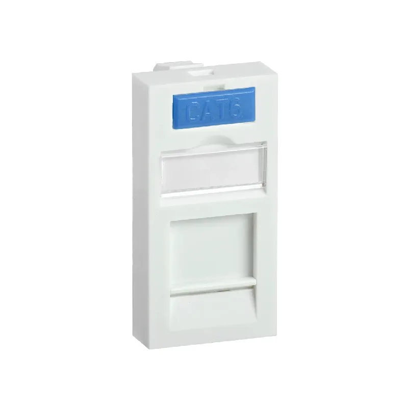 ITK Вставка 45х22,5мм для 1 мод. Keystone Jack с маркером IEK  E-PRO