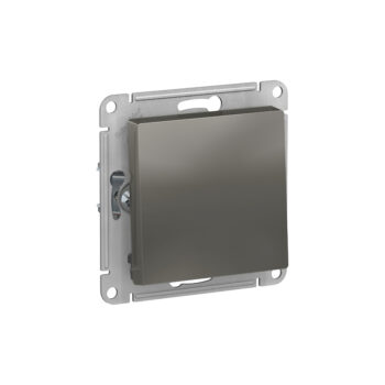 K0022 Выкл. 1-кл 10А с/у б/рамки "ATLAS" СТАЛЬ ATN911 (5) NEW