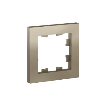 K039 Рамка 1-ная "ATLAS" ШАМПАНЬ ATN501 (10)