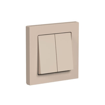 К094 Выкл 2 кл 10А с/у ATLAS ПЕСОЧНЫЙ ATN1252 (5)