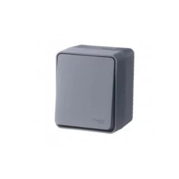 К118 Выкл 1-кл о/у IP54 Atlas Profi 54 АНТРАЦИТ ATN544011 (12)