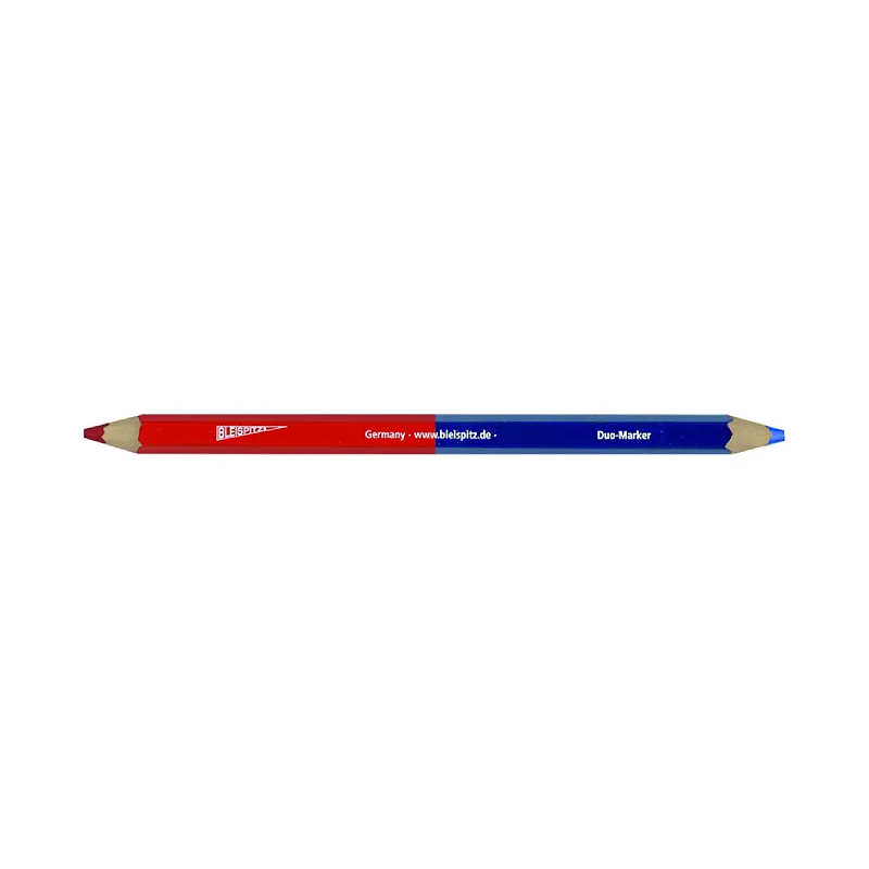 Карандаш двусторонний Duo-Marker красный/синий, шестигр. 175 мм Bleispitz 1171