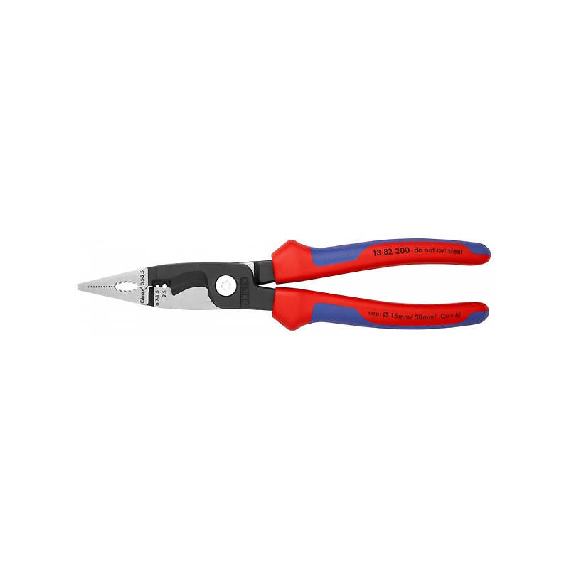 Клещи электромонтаж 6 в 1 200 мм KNIPEX 13 82 200