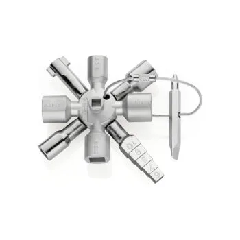 Ключ для шкафов и систем запирания TwinKey® KNIPEX 00 11 01