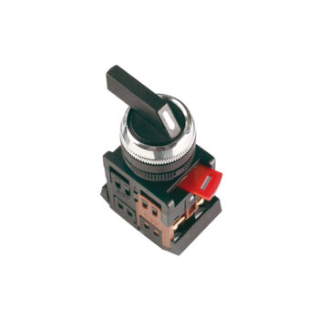 Кнопка ALCLR-22 (черный.на 3 полож) IEK (10/200)