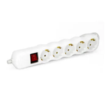 Колодка (5места 2р+ре+выкл 16А/3.5кВт/220В) UNIT (50)