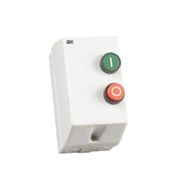 В корпусе с тепловым реле и кнопками КМИ IEK IP54