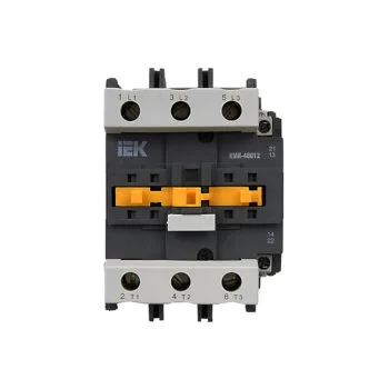Контактор КМИ-48012 80А 230В (4вел) IEK (1/16)
