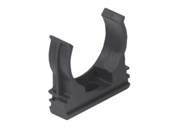 Крепеж-клипса черная для труб Ø25 мм (100/3000)